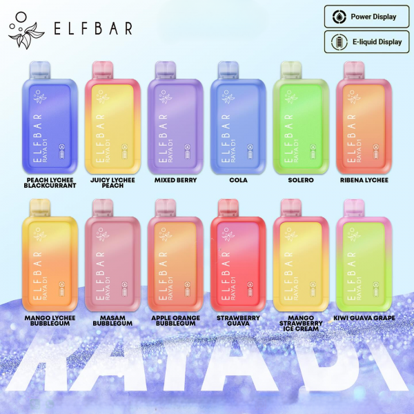 ELFBAR RAYA D1 13000 PUFF DISPOSABLE
