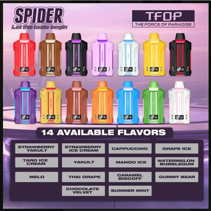 SPIDER 13000 PUFF DISPOSABLE