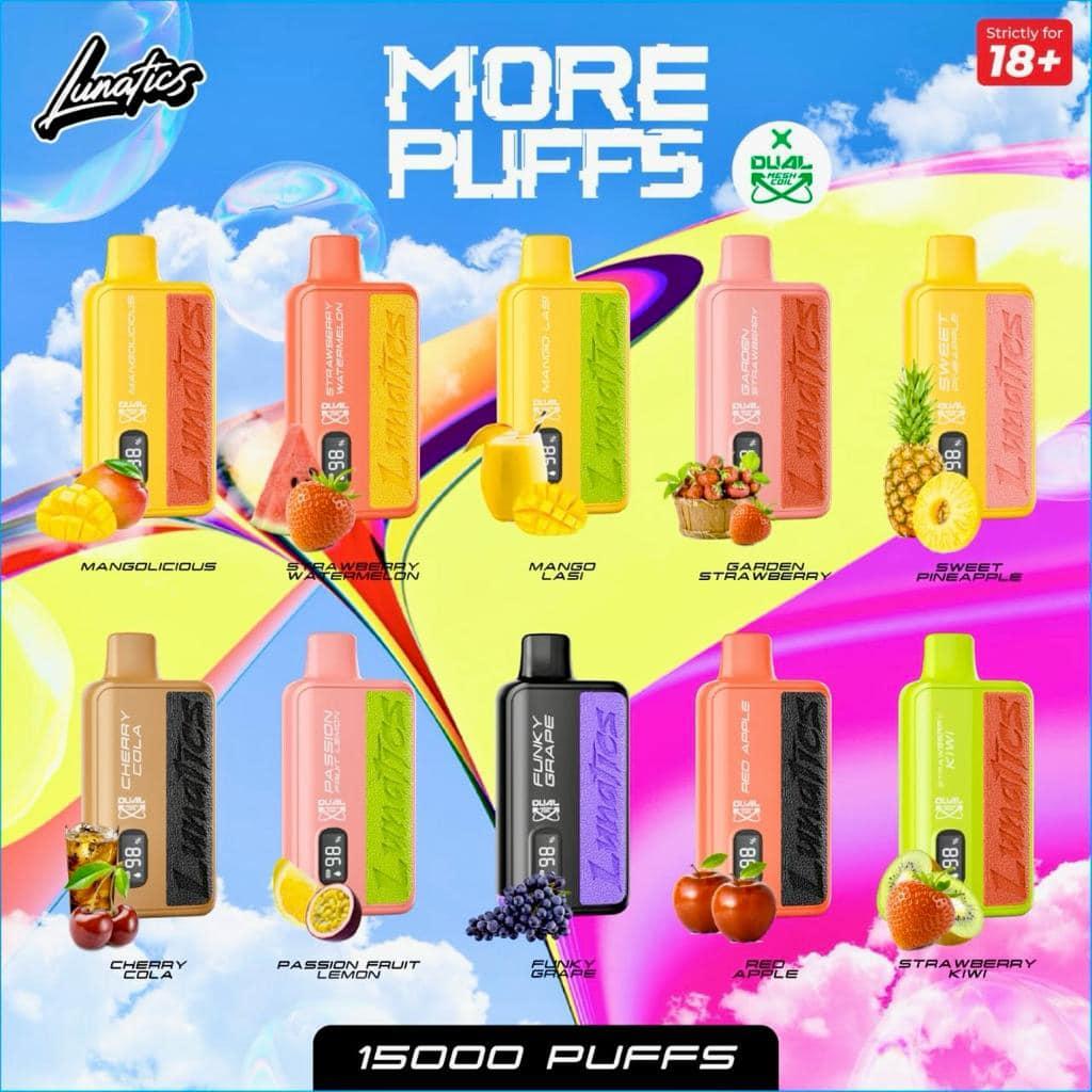 THE LUNATICS 15000 PUFF DISPOSABLE