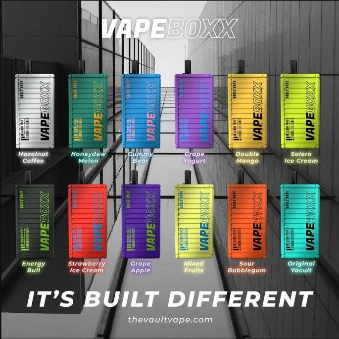 VAPEBOXX 12000 RECHARGEABLE DISPOSABLE