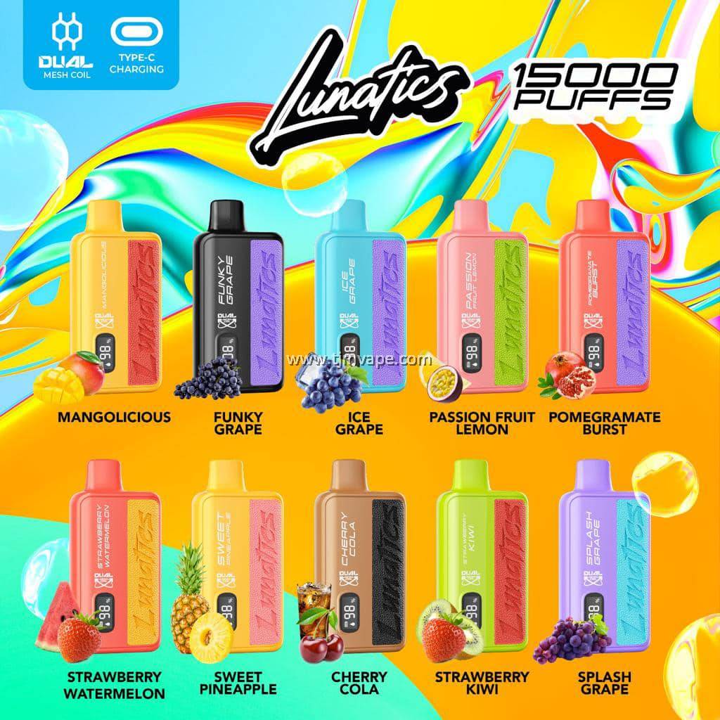 THE LUNATICS 15000 PUFF DISPOSABLE