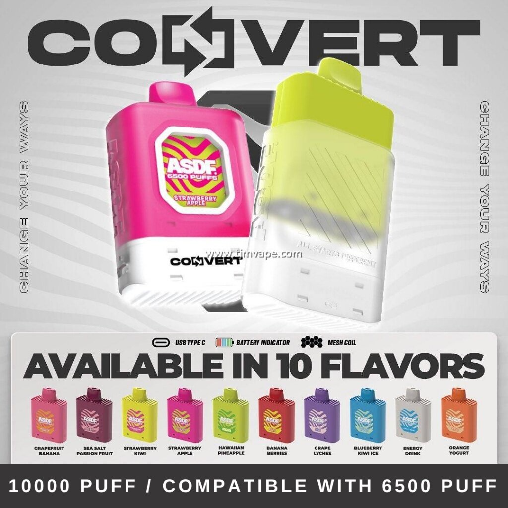 ASDF CONVERT 10000 PREFILLED POD