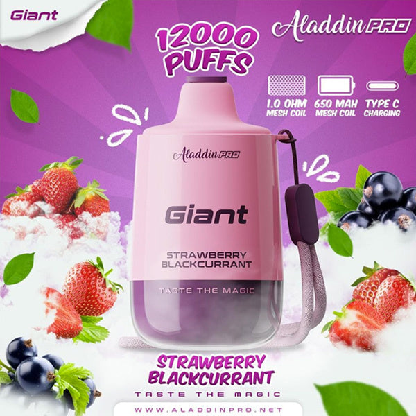 ALADDIN PRO GIANT 12,000 PUFF DISPOSABLE