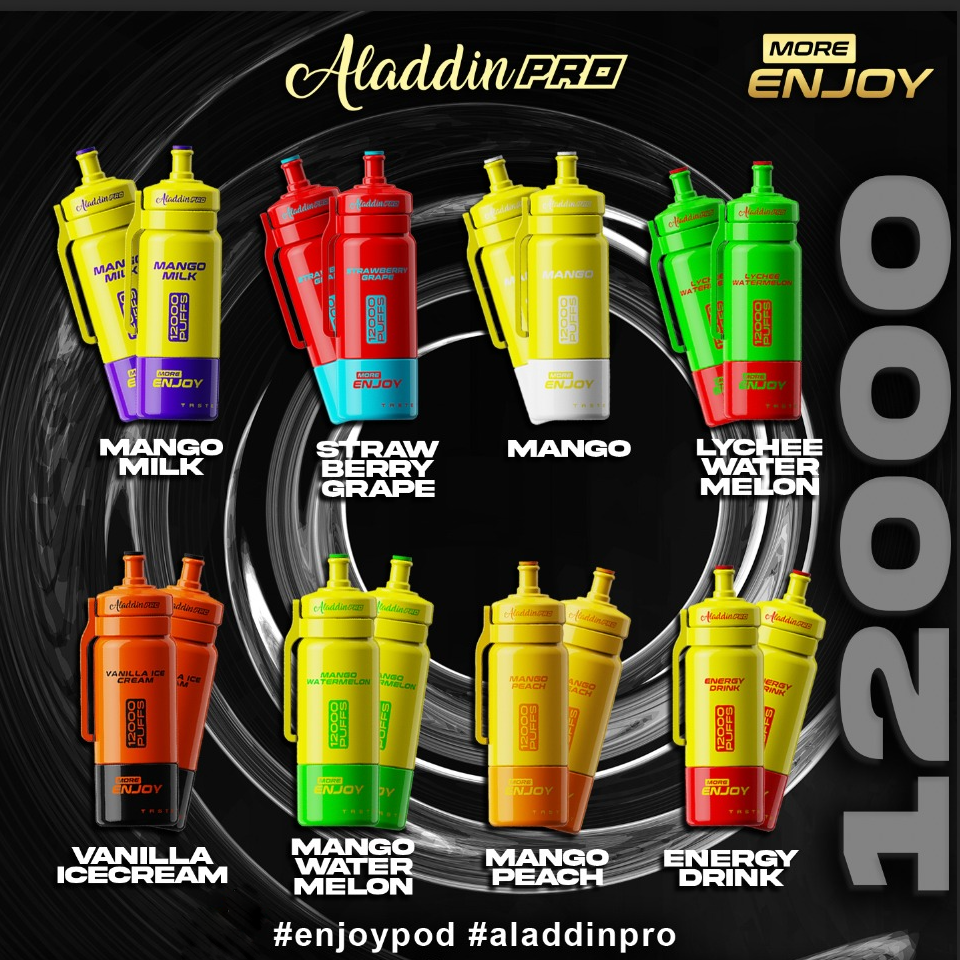 ALADDIN PRO MORE ENJOY 12000 PUFF DISPOSABLE