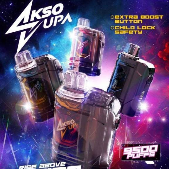 AKSO SUPA 9500 PUFF DISPOSABLE