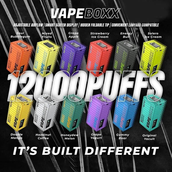VAPEBOXX 12000 RECHARGEABLE DISPOSABLE