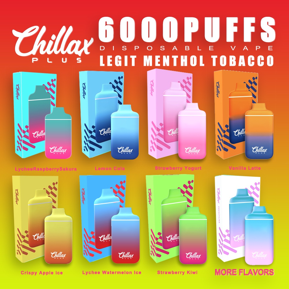 Chillax Plus 6000 Puff