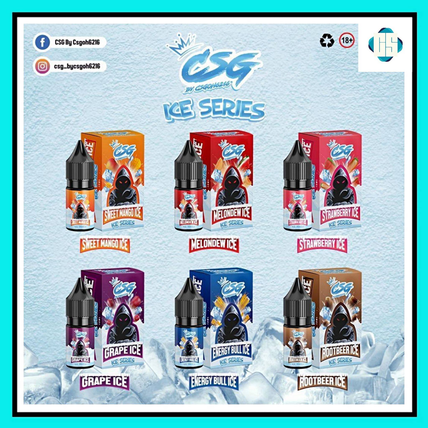 CSG ICE SERIES 10ML