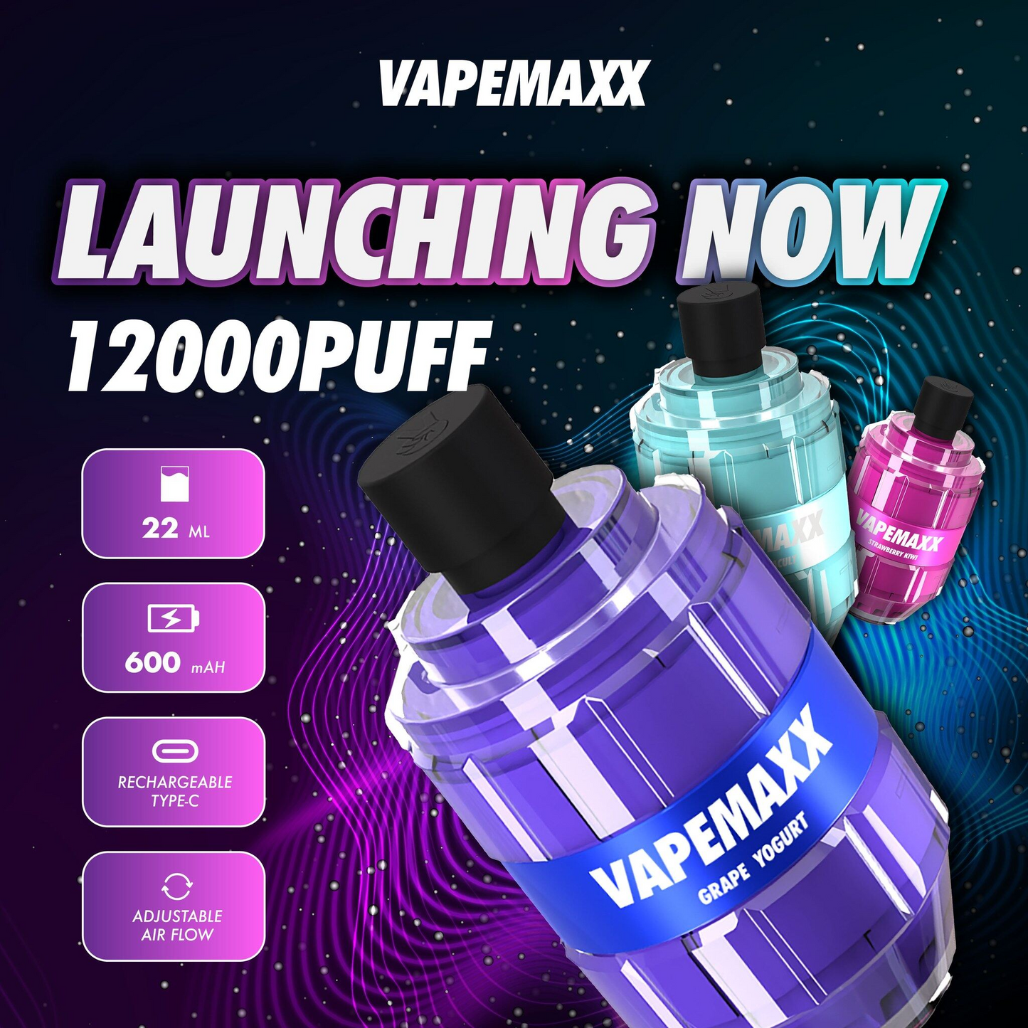 VAPEMAXX 12000 Puff