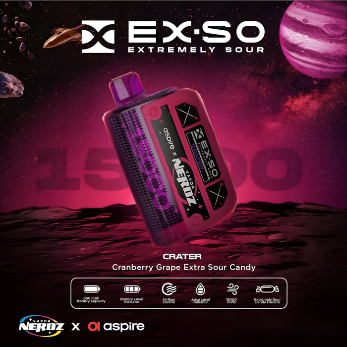 ASPIRE EXSO 15000 PUFF DISPOSABLE