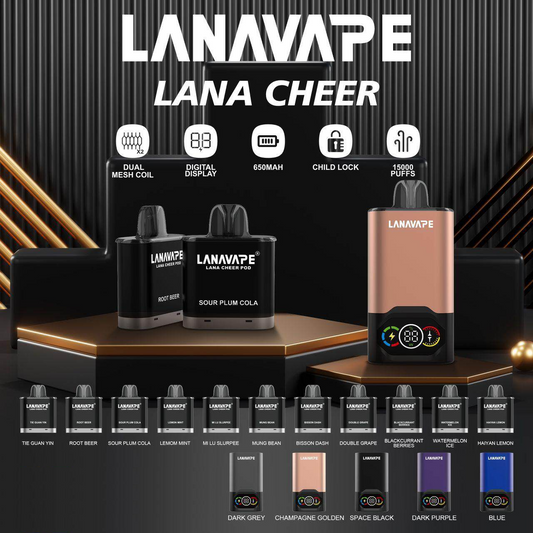 LANA CHEER 15000 PUFF PREFILLED POD