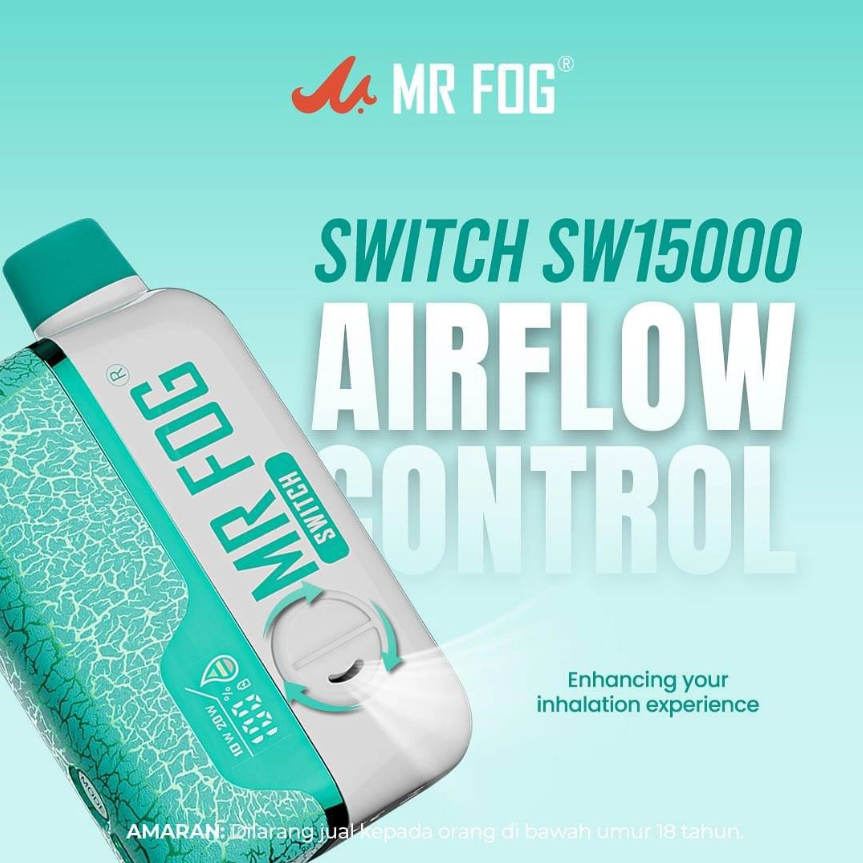 MR FOG Switch 15000 PUFF DISPOSABLE