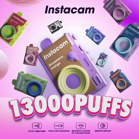 INSTACAM 13000 PUFF DISPOSABLE