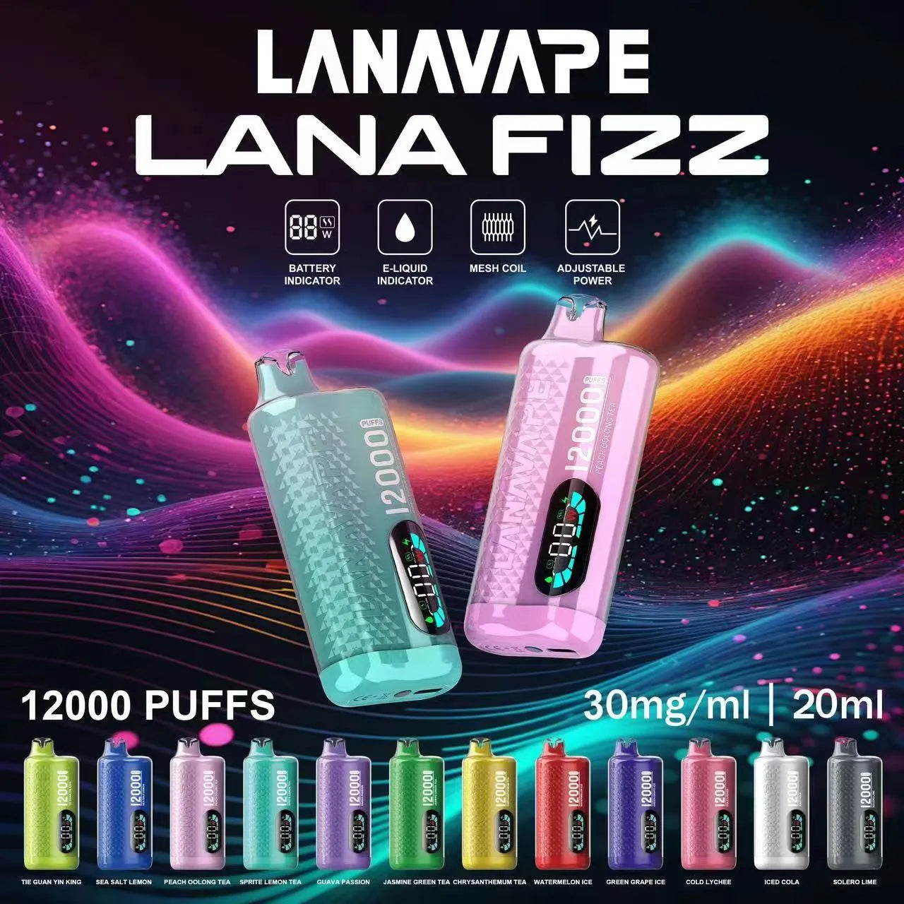 LANA FIZZ 12000 PUFF DISPOSABLE