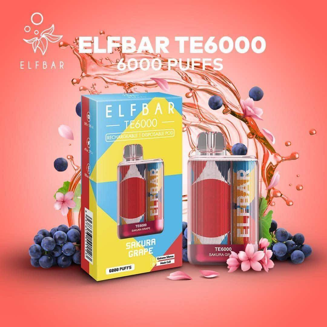 ELFBAR TE 6000 Puff