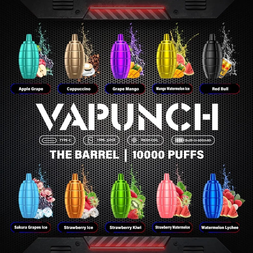 Vapunch The Barrel 10000 Puff