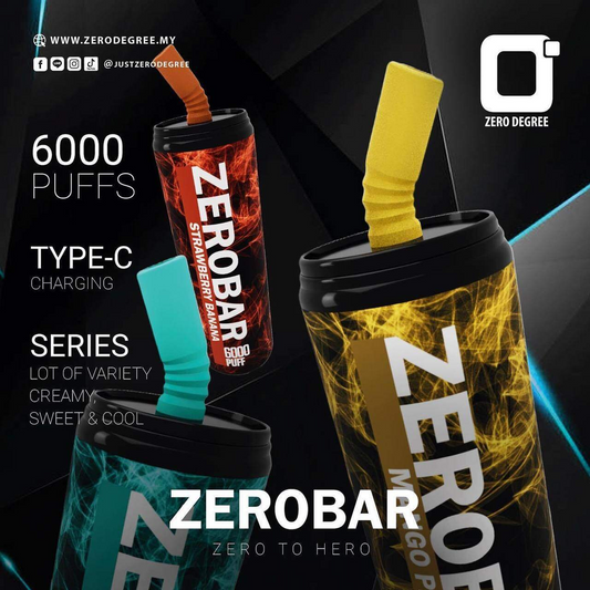 ZEROBAR 6000 Puff Disposable
